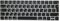 MiNGFi Arabisch/AZERTY Silikon Tastatur Schutz Abdeckung für MacBook Pro 13/15 Touch Bar (2016-2019) Modell A1706 A1707 A1989 A1990 A2159 EU/ISO Tastaturlayout - Schwarz