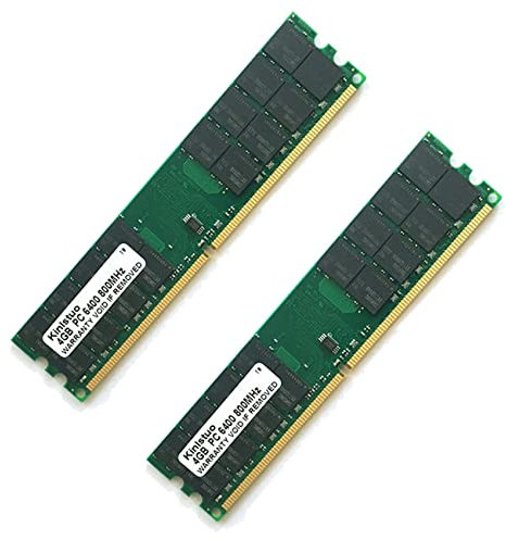 TYREE 2 x RAM DDR2 4Gb 800MHz Ddr2 800 4Gb Memoria Ddr2 4G per Accessori PC per AMD