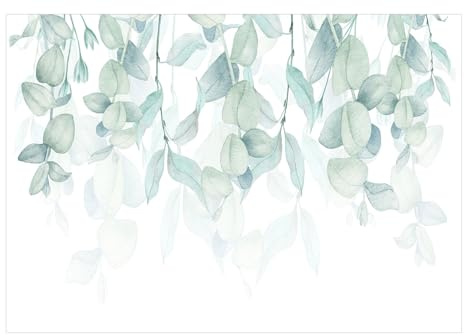KunstLoft Tapete 'Pastel Flora' 450x315cm Fototapete modern