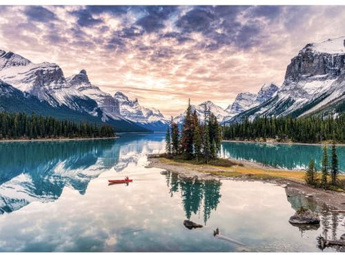 HUADADA Puzzle 1000 Teile-Spirit Island Canada, Premium Quality, 1000 Teile Puzzle für Erwachsene und Kinder ab 14 Jahren