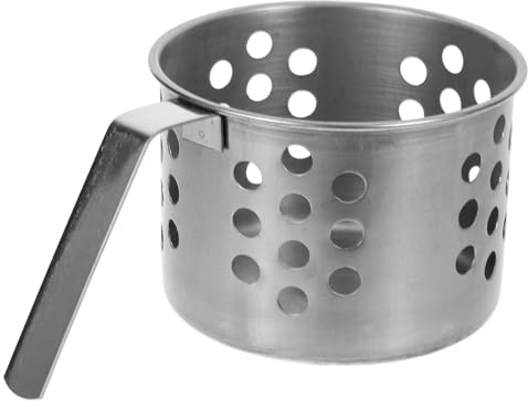 LOPUNER Taza De Alcohol Inoxidable Con Diseño Antideslizante Resistente Al Viento Para Camping Picnic y Senderismo Compatible Con Estufas De Metal