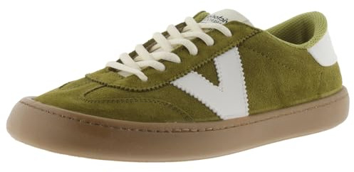 victoria Sneaker Olmo Barefoot 1186103 | Veloursleder & Kontrast-Einsätze & Karamellsohle für Erwachsene Unisex