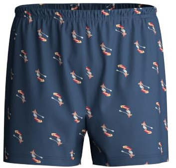 CALIDA Prints Boxershorts Herren | mit stoffüberzogenem Bund, aus 100% Baumwolle, ohne Eingriff