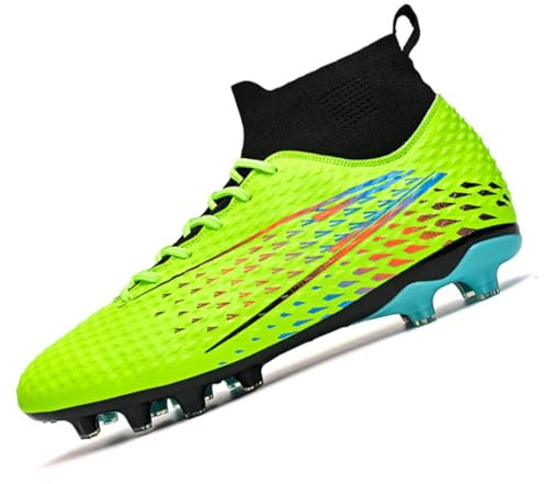 Men's Football Boots Children's High-Top Artificial Turf Soccer shoes Youth Athletics Indoor Training Shoes Outdoor Sports Soccer cleats