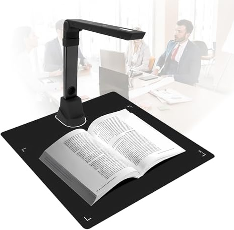 Professioneller Dokumentenscanner A3/A4 18mp Mit OCR, USB-Dokumentenkamera Mit Automatischer Ausrichtung Und Pdf-Export, Für Archivierung Und Büro