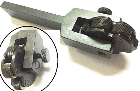 Strumento per zigrinatura a 6 zigrinature con testa rotante – Multi zigrinatura Pitch design grezzo medio fine diamanti per tornio porta attrezzi