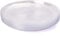 MATANA 20 Assiettes Transparentes en Plastique Dur pour Mariages, Anniversaires, Noël, Pique-niques & Fêtes, 25cm - Rigide, Solide & Réutilisable