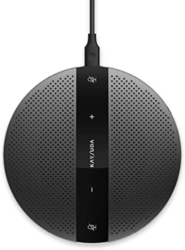 Microfono vivavoce per PC per computer, PS4 e XBOX, microfono Mic/Altoparlante USB omnidirezionale 360 ° per videoconferenza, riunioni online, registrazione, chat online, affari Skype, chiamate VoIP