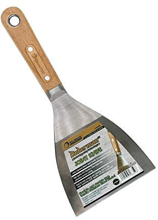 ROLLINGDOG 4 (101,6 MM) spachtel Malerspachtel Hochfestes Flexibles und langlebiges Gelenkmesser der aus Edelstahl mit Buchenholzgriff