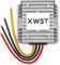 XWST DC 12V auf 19V 10A 190W Spannungswandler Auto Netzteil Wandler Konverter Transformator Adapter DC 9-18V Breit Eingang für Auto PKW LKW Kfz Motor Boot Notebook - Silber - 1 Stück
