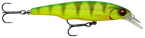 Savage Gear Gravity Twitch SR - Premium Süßwasser Raubfischköder für Angler, Magnetisches Weitwurfsystem, Darten und Kicken Action für Barsch, Hecht, Forelle, Barsch, Rapfen & Lachs Firetiger 14,5 cm