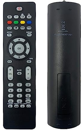 Replacement Remote Control For Philips 26PFL5322/10 widescreen flat TV