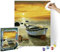 Schipper 609130885 Painting by Numbers - Fishing Boat on the Beach - Painting Pictures for Adults with Brush and Acrylic Paints 40 x 50 cm