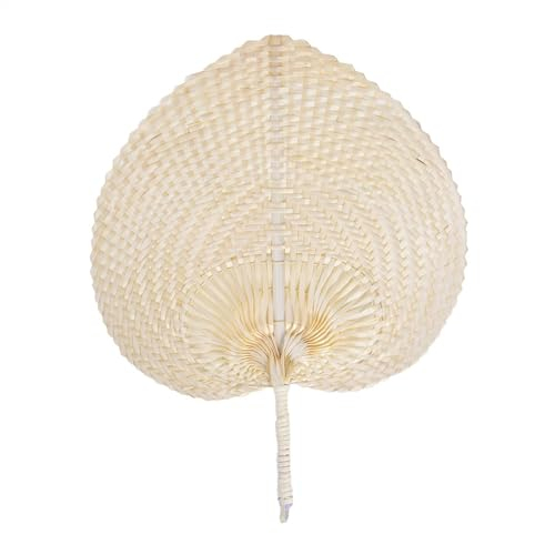 Natürliche Bastfächer | Handgefertigter Fächer Natürliche Sauna Fächer | Natürliche Bast Bambus Gesponnener Fan Im Chinesischen Stil - Handfächer Kühlventilator Für Gewebte Fan