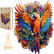 PASJO - Holzpuzzle Erwachsene mit Vögelmotiv 300 Teile 30x30,8 cm - Geschenkidee für Kinder - Holz Puzzle Vögel - Einzigartige Tierförmige Holz-Puzzle - Creative Jigsaw aus Holz für Erwachsene