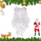 KARELLS Weihnachtsmannbart, Lustiger Weihnachtsmann Bart,Weihnachtsmann-Bart für Weihnachtsperformance-Bart,Santa Bart Kostüm Weißer Kunst Bart,Perücke zum Verkleiden als Nikolaus,Weihnacht Party