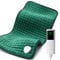 Heating pad, Electric Heat Pad for Pain Relief -9 Heating Levels, 4 Gears Timer- Heated Pad for Back Neck Shoulder Belly Leg Arm, Fast Heating & Machine Washable-12 x24 Green