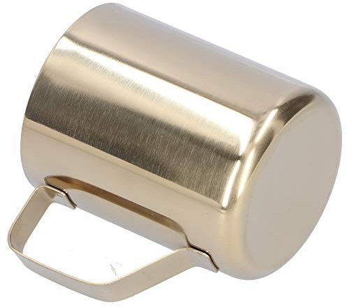 Bicchieri Robusti per Tazza da caffè in Acciaio Inossidabile per Bar Ristorante Domestico (D'oro)