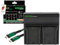 PATONA Premium Dual PD Caricatore per NP-FZ100 FZ100 Batterie, Funzione Powerbank USB-C, Display LCD, Ricarica Rapida con PD20W/45W Compatibile con Sony Alpha FX30 A1 A9 A9II A7RIII A7RIV A7III A7IV