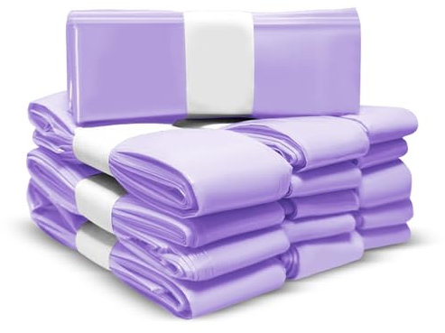 Fsaklaskdy 12 Pièces Violet Recharge Poubelle a Couche, Sac Poubelle Couche, Il Possède une Excellente Résistance Anti-Odeur et à la Casse, Grande Capacité Compatible avec Tommee Tippee, Angelcare