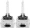 2PCS D1S 35W 6000K Xenon Lampenlampen Ersatz für Autoscheinwerfer, Hellere, Sicherere und Längere Lebensdauer für Nachtfahrten mit Feuchtigkeitsbeständigem Design,