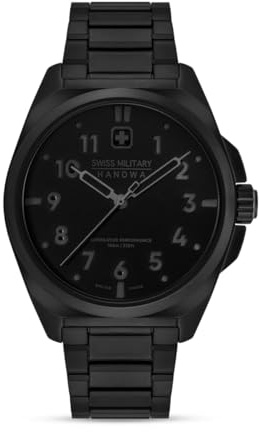 Swiss Military Hanowa Fieldmaster Herrenuhr 40 mm Swiss Made Quarz 10 ATM