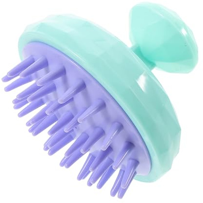 ZUNOXAZ Kopfhaut massagebürste aus Weichem Silikon Sanfter Shampoo scalp massager mit Anti schuppen wirkung für Erwachsene und Fördert Haarwachstum und Reinigt die Kopfhaut