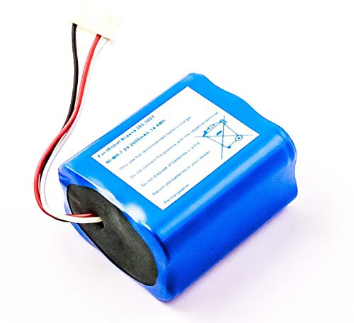 MicroBattery MBVC0005 Vacuum Cleaner Battery Robot Vacuum Battery for Robot Vacuum Battery Nickel-Metal Hybrid (NiMH), 2000 mAh, 7.2 V, 14.4 Wh