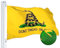 G128 treten sie nicht auf mir (gadsden) flag | 3x5 füße | heavy duty polyester 220gsm gestickte spun - robust, langlebig, innen/außen, leuchtende farbe, messingösen