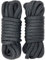 Double-Braided Nylon Dock Lines -25ft/50ft Premium Docking Lines with 12 inch Eyelet Boat Mooring Line Anchor Rope Dia: 3/8 inch 1/2 inch 5/8 inch(3/8inch-25ft-2pcs)