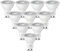 DIWUJI GU10 7W LED-Lampen, 55W Halogenlampen Äquivalent, 3000K Warmweiß, 550 Lumen Nicht-dimmbar, AC 180-240V, 36° Strahlwinkel Scheinwerferlampe (10er Pack)