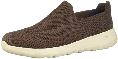 Skechers Men's Go Max-Athletic Air Mesh Slip on Walking Shoe, Marron, 9 UK X-Wide