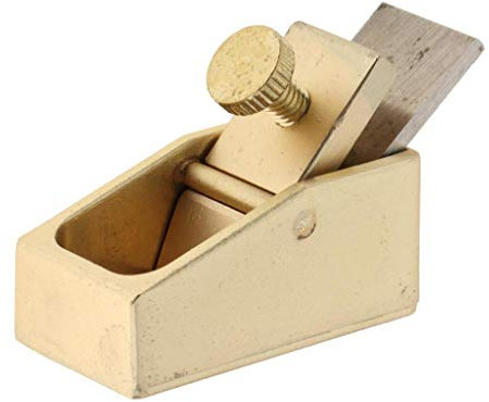 oshhni MICRO LAITON RACLEUR AVION VIOLON de TRAVAIL DU BOIS FABRIQUANT UN MINI DÉTAIL HOBBY CRAFT - Doré M