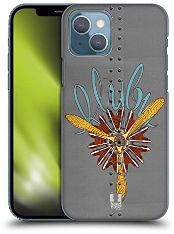 Head Case Designs Volo Arte del Naso Custodia Cover Dura per Parte Posteriore Compatibile con Apple iPhone 13