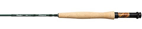 Shakespeare Canne à Mouche de rivière Oracle 2 - Construction en Carbone Haute Performance, Action Rapide, Conception légère, poignée en liège, idéale pour la pêche à la Mouche en rivière - 10ft