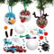 Baker Ross Christmas Sequin Bauble Kits – Pack of 3, Make Your Own Christmas Bauble Decoration, Christmas Decoration Craft Kit (FC101)