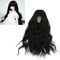 DIY-Puppen-Perücke, Perücke, Puppenhaar-Perücken, Langes Tiefes Puppenhaar, BJD-Puppen-Perücke, BJD-Puppen-Perücke, Haar, Langes Haar, Ersatz für BJD-Puppen (Schwarz)