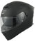 MY Motorrad Integralhelm Vollvisierhelm Mopedhelm mit Sonnenblende für Damen Herren,ECE 22.06 Genehmigung,Modell MY-936 (Mattschwarz, XL)