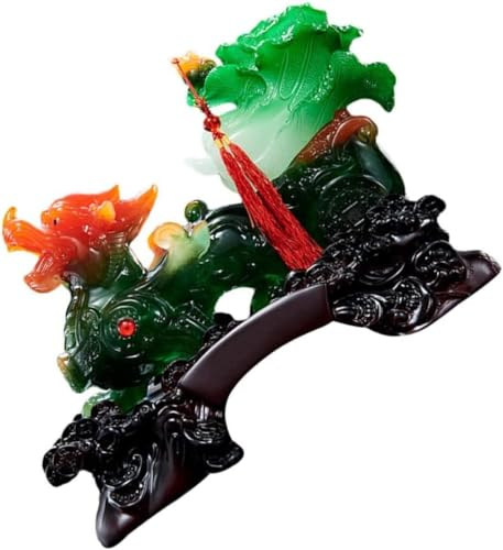 Feng Shui-Statue, 1 Stück, Heimdekoration, Geschenke, Feng Shui-Gartenstatuen, Pi Yao-Statue, Wohlstandsstatue, Wohlstandsfiguren, Feng Shui-Skulptur, Feng Shui-Figuren, Marionette, Schreibtisch