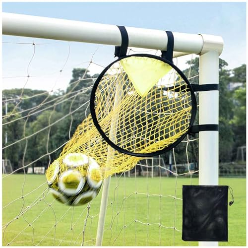 AWAVM Soccer Top Bins - Outdoor Football Throwing Target For Kicking Accuracy Training Goal Target Nets For Shootings Accuracy Training Practice Equipment