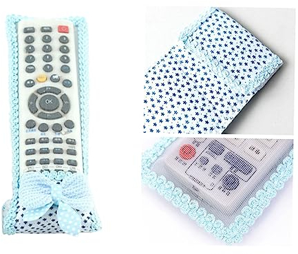 Veemoon 1Stk Spitzenabdeckung für Fernbedienung Ruko-Fernbedienung Remote-Fall Fernbedienung Kreative schöne Spitzenhülle Spitzenabdeckung aus Stoff Rechner Staubschutzhaube