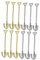 ibasenice 12pièces Mini Outils De Jardinage pour Décoration De Maison Et Jouets De Pelles Et Râteaux