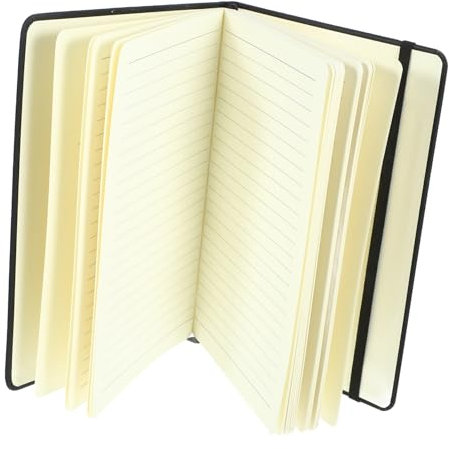 DIYEAH English Planner Notizbuch Büro-notizblock Mit Elastischem Verschluss Für Tägliche Planung Monatsübersicht Und Persönliche Notizen