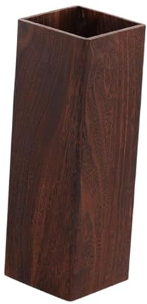 Baoblaze Secchio porta-ombrelli in legno Porta-ombrelli multifunzione elegante e pratico per casa, ingresso supermercato, Colore Legno Scuro