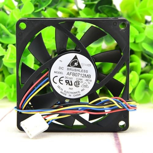 12V CPU For AMD Fan 7015 AFB0712MB 0.24A 7CM Computer Case Fan