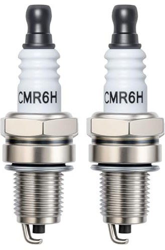CMR6H Zündkerze NGK, 2x Zündkerze für MS170 MS171 MS181 MS211 MS231 MS241 MS251 FS90 FS100 FS110 BG56 BG66 BG86 BR500 BR550 BR600 Ersetzt Bosch USR7AC, NGK 3365 CMR6H