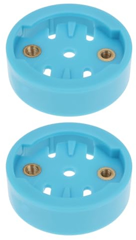 VGOL 2Pcs Bike Computer Mount Adapter 34x20mm Kompatibel mit Wahoo Kompatibel mit Garmin