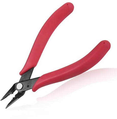 GOLD DEER Jewelry Crimping Pliers Jewelrys Positioning Pliers for Jewelrys Making Supplies Carbon Steel Cutting Plier for Crimp Beads Crimping Plier DIY Handmade Tool and Wire Winding