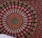 Popular Handicrafts Kp708 Hippie Mandala Bohemian Psychedelic Intricate Floral Design Indian Tagesdecke Magical Thinking Tapestry Blue King Size 230 x 270 cm
