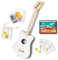 Loog, Mini-Akustikgitarre mit 3 Saiten weiß